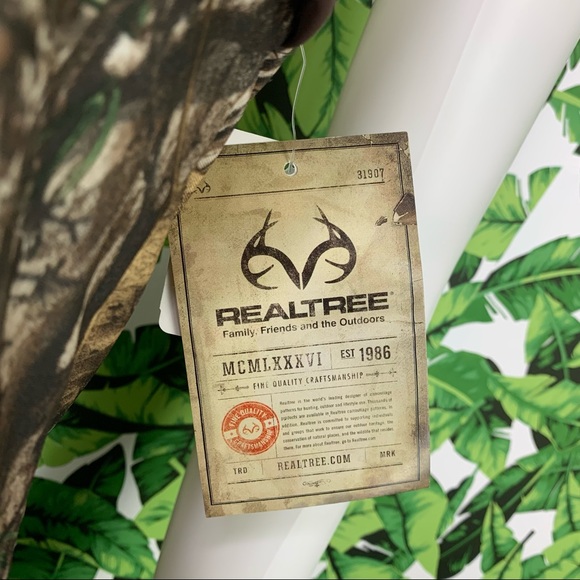 NWT! Realtree Tankini Swim Top Women's Size 10 Camouflage Camo Halter Tie Neck - Picture 2 of 8